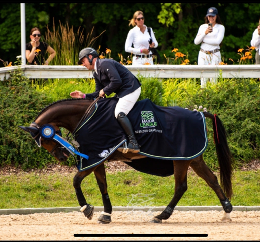 Alex Granato, International Show Jumper on Horse