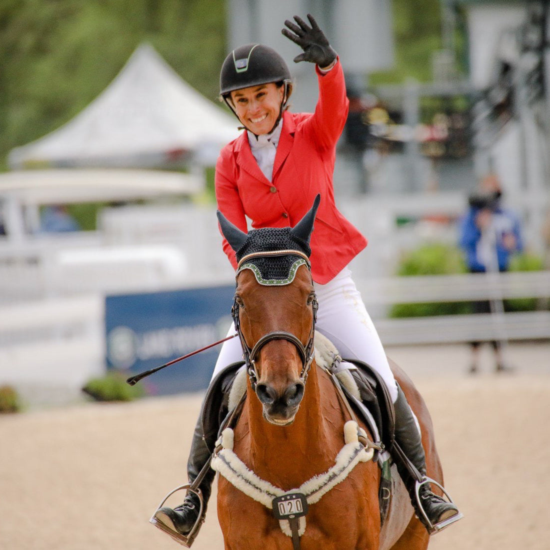 Daniela Moguel, three day event horse rider