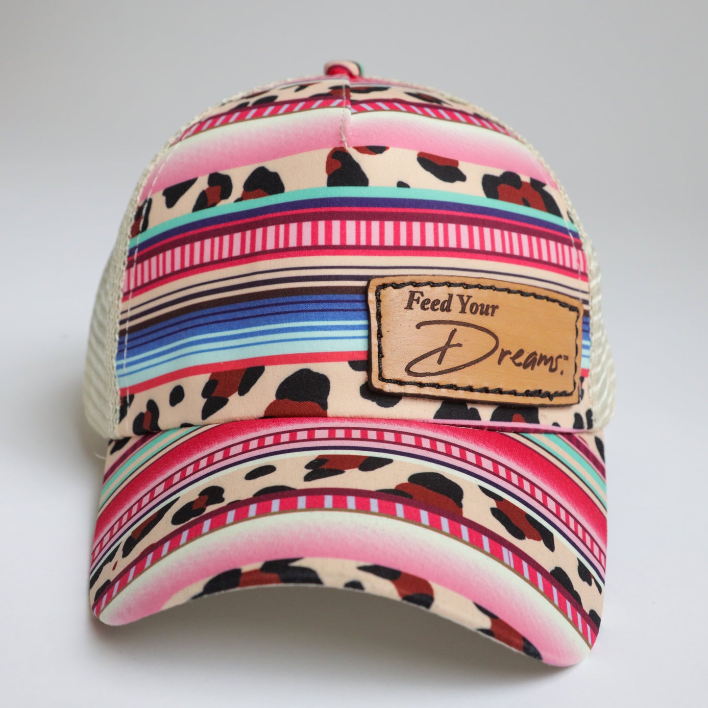 Tribute Collection™ Feed Your Dreams® Ball Cap – Pink Leopard
