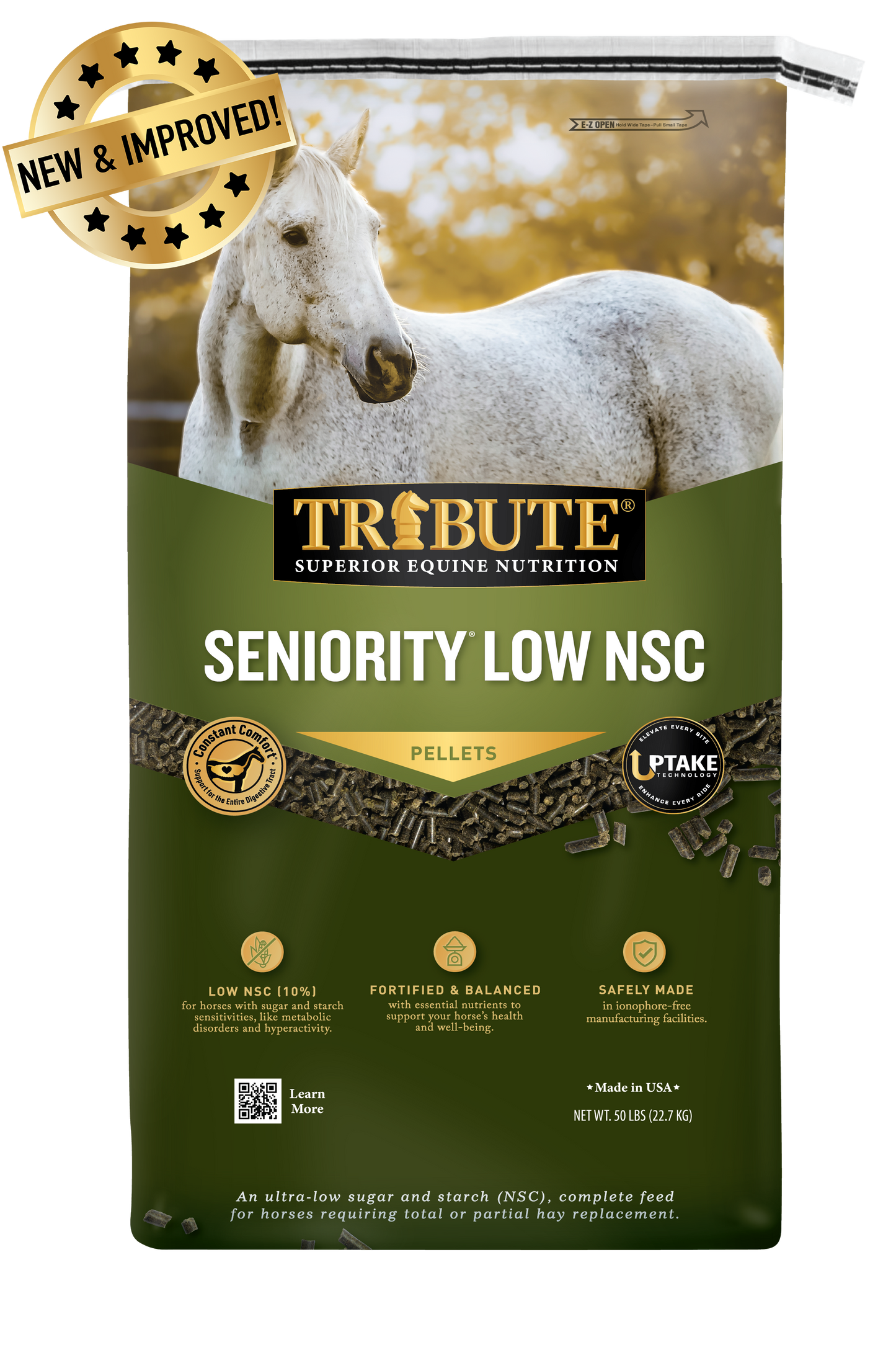 Seniority® Low NSC (10%), Horse Feed