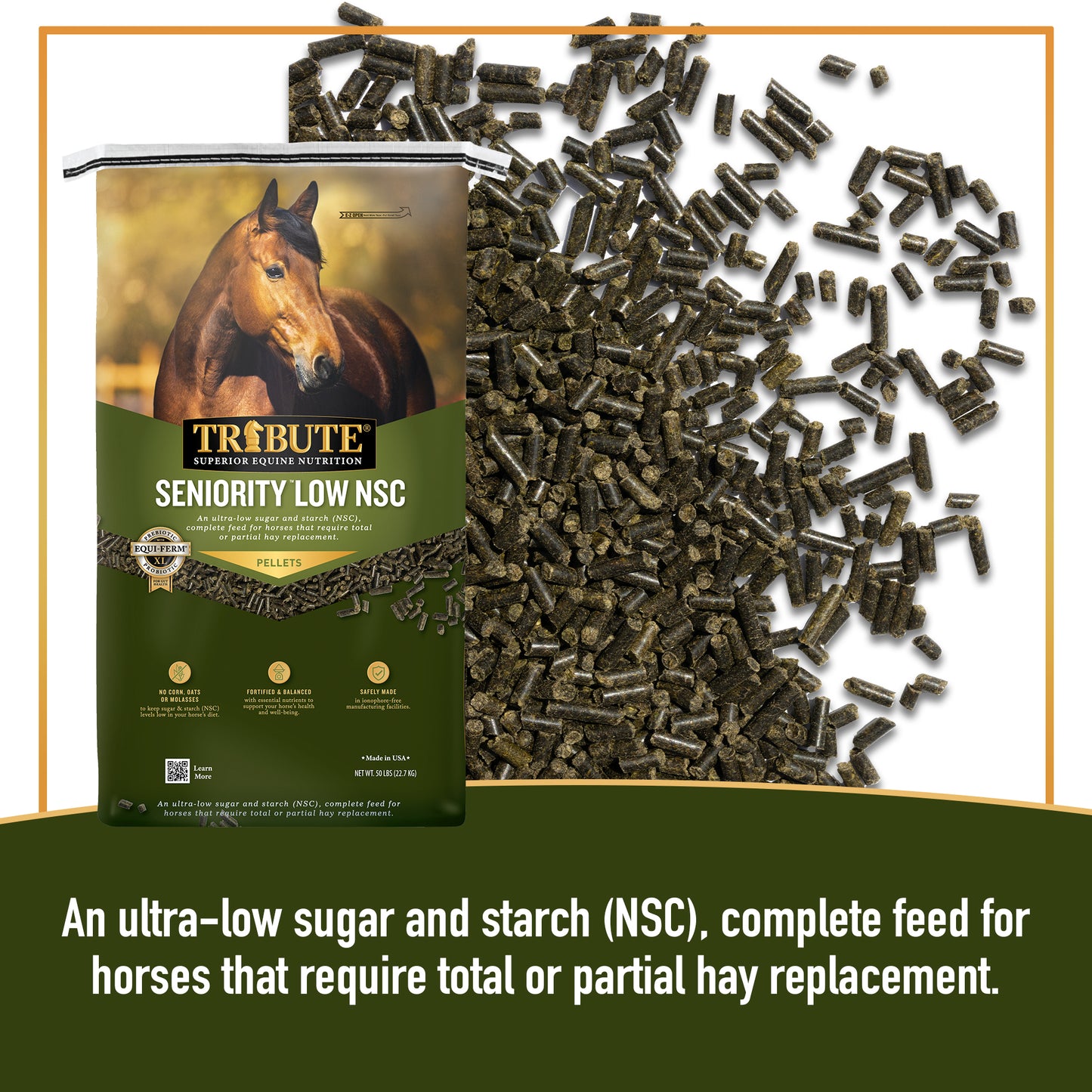 Seniority® Low NSC (10%), Horse Feed