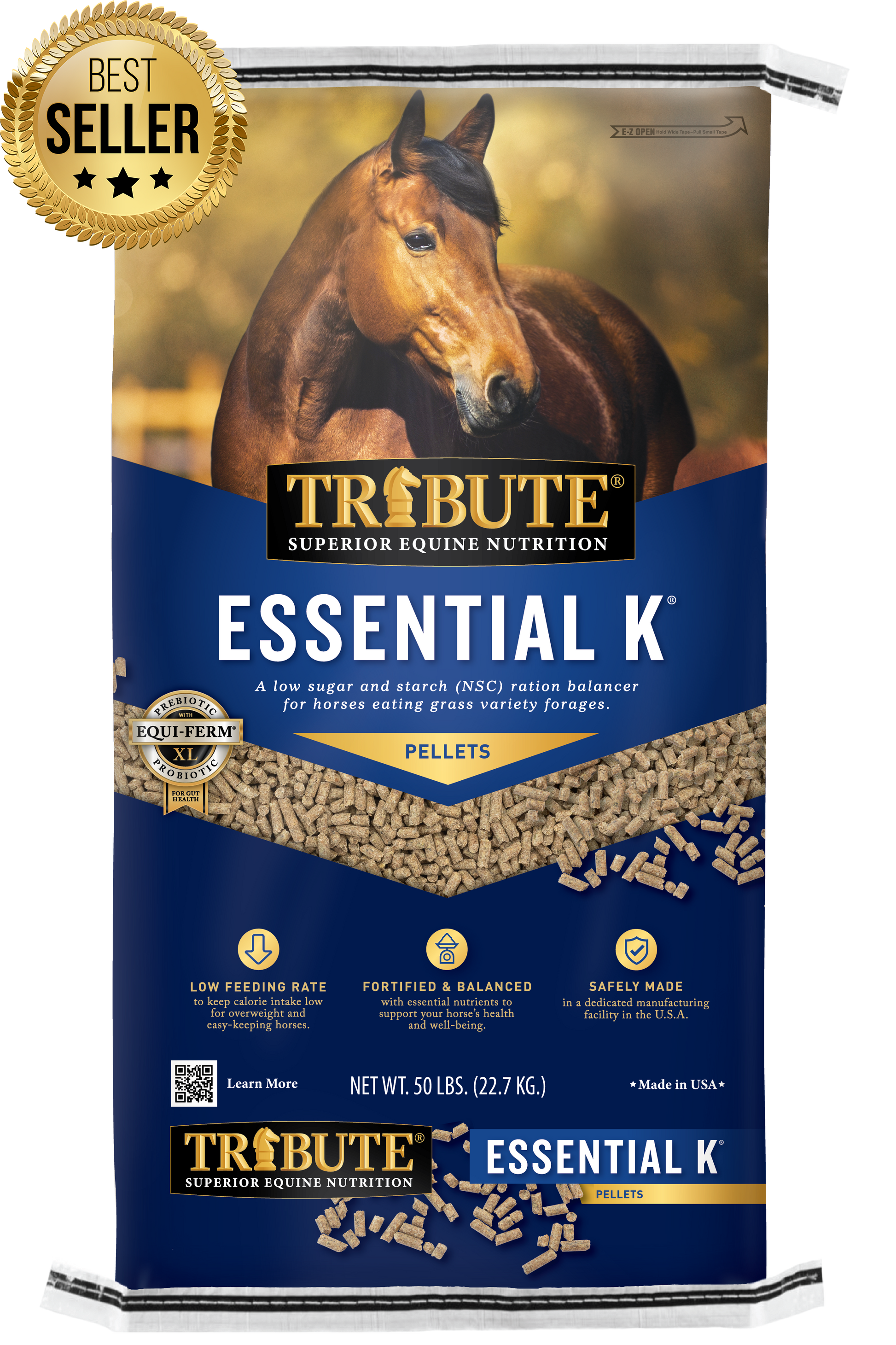 Tribute: Essential K pellets
