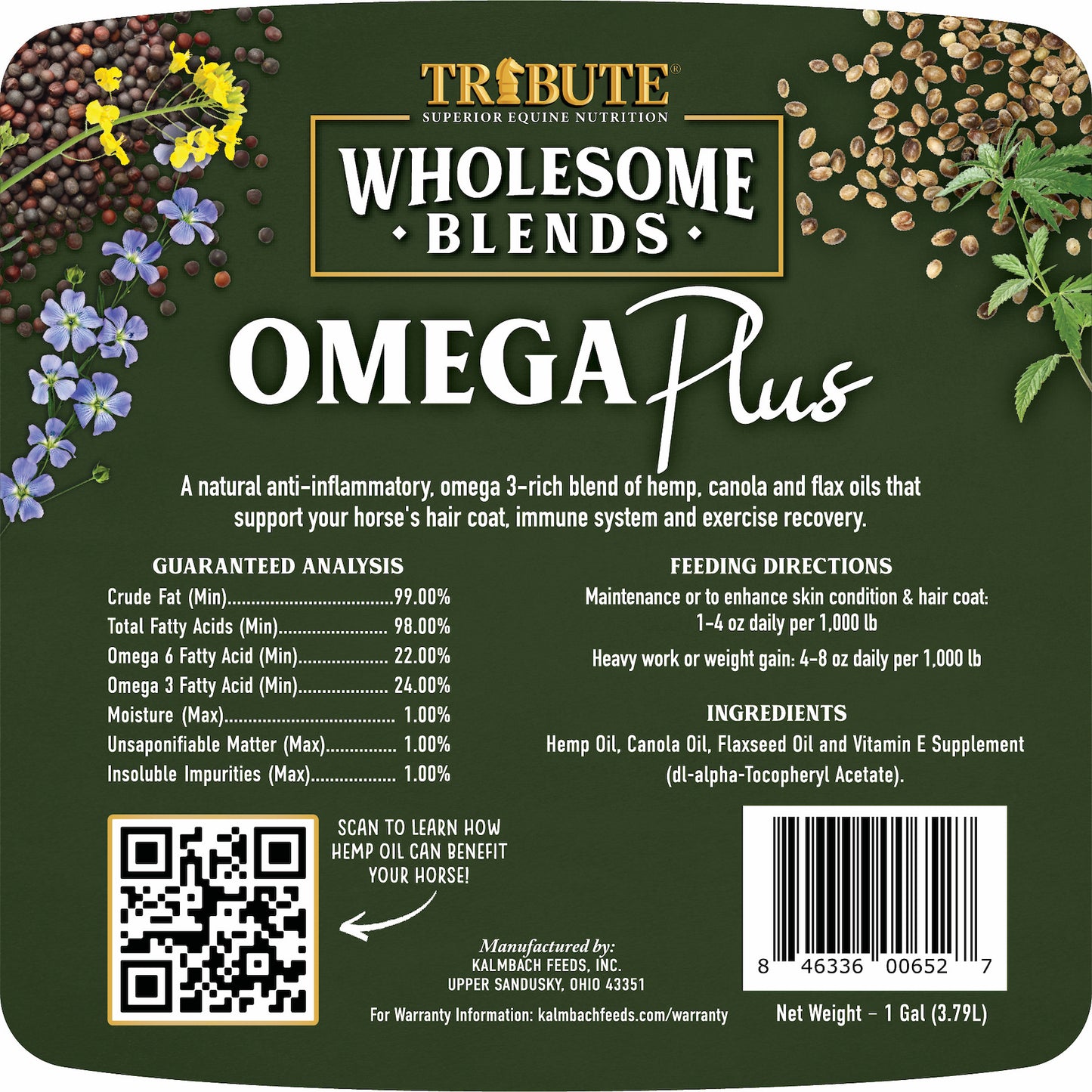 Wholesome Blends® Omega Plus, Omega 3 Oil Supplement