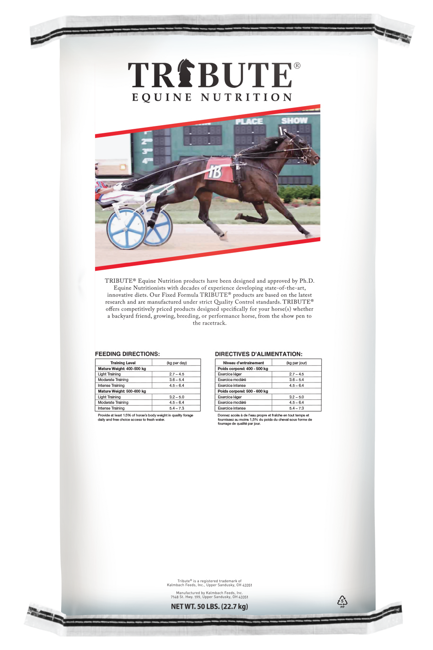 Accelerate® (Canada), Textured Feed for Race Horses