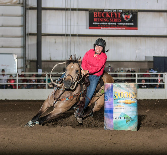 Valerie Kiphart barrel racing