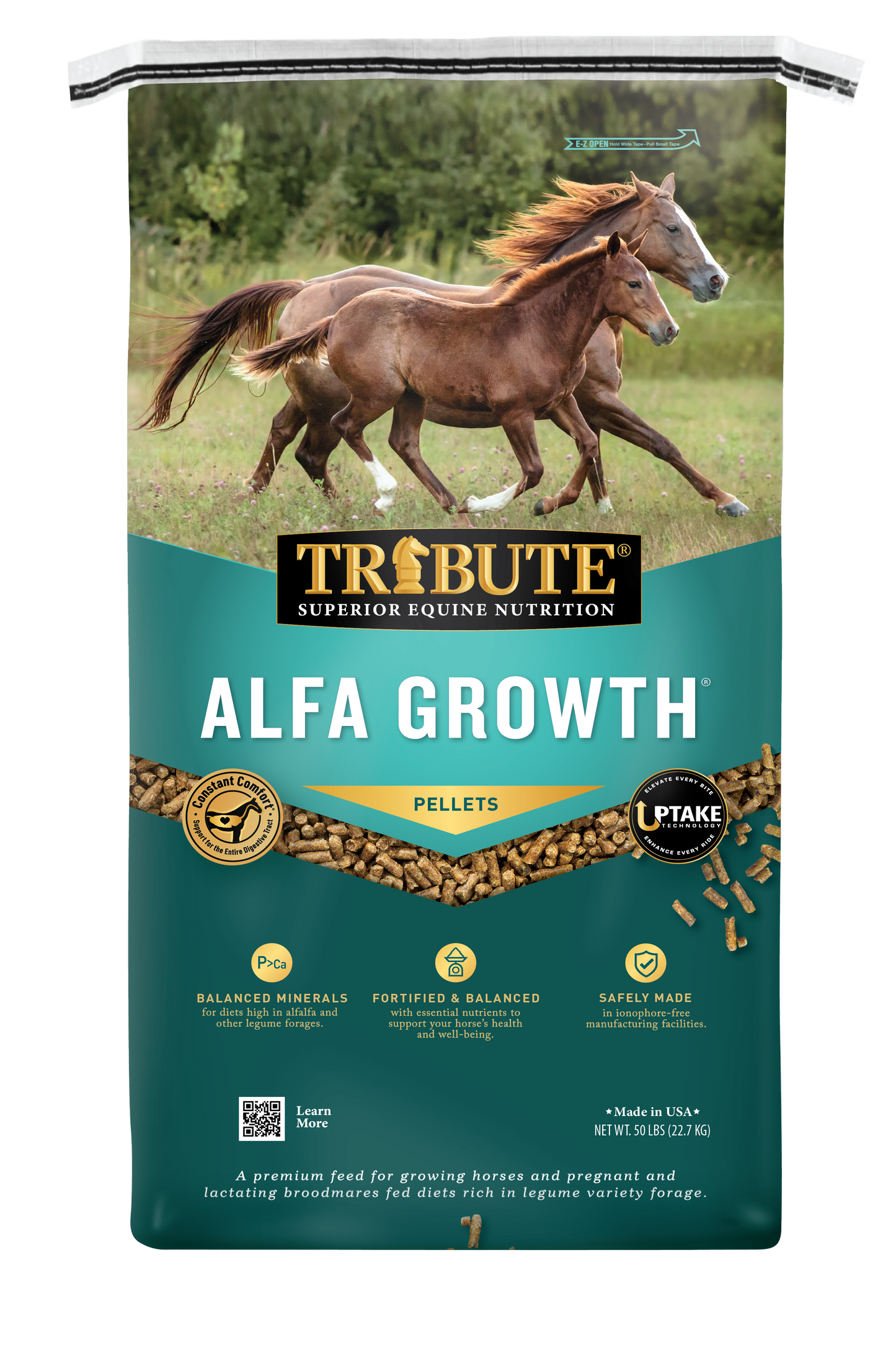Alfa Growth®, Pelleted Feed for Mares & Foals on Alfalfa Diets