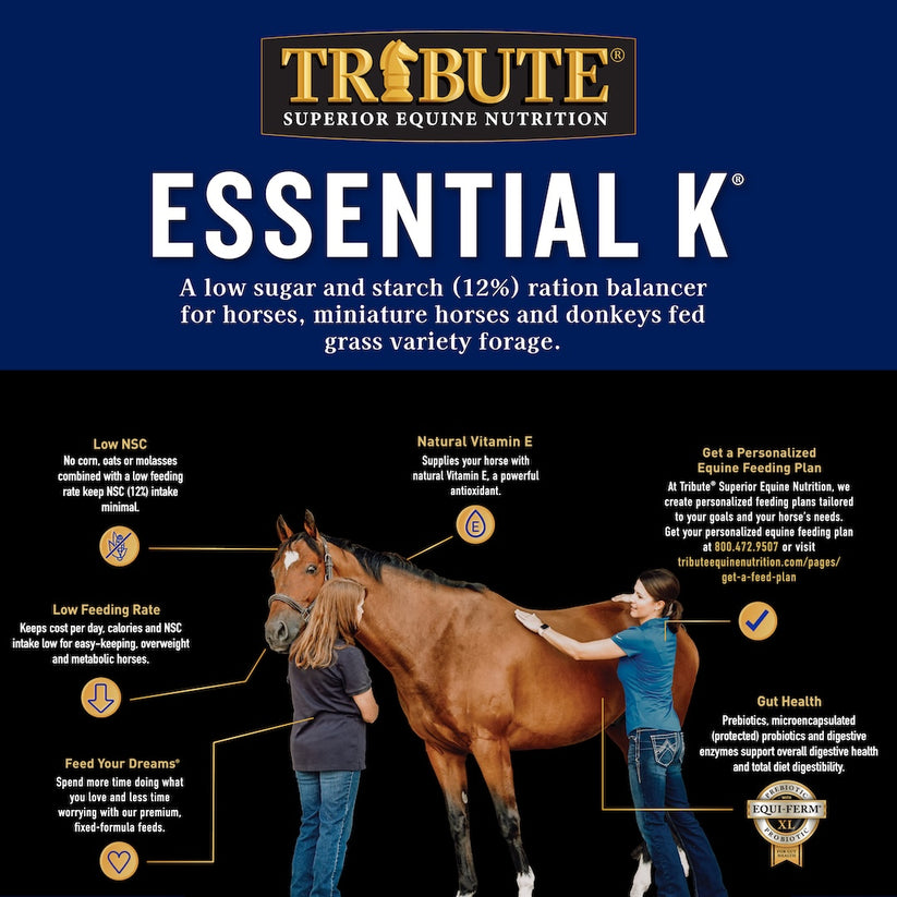 Essential K® - Low NSC Ration Balancer | Tribute®