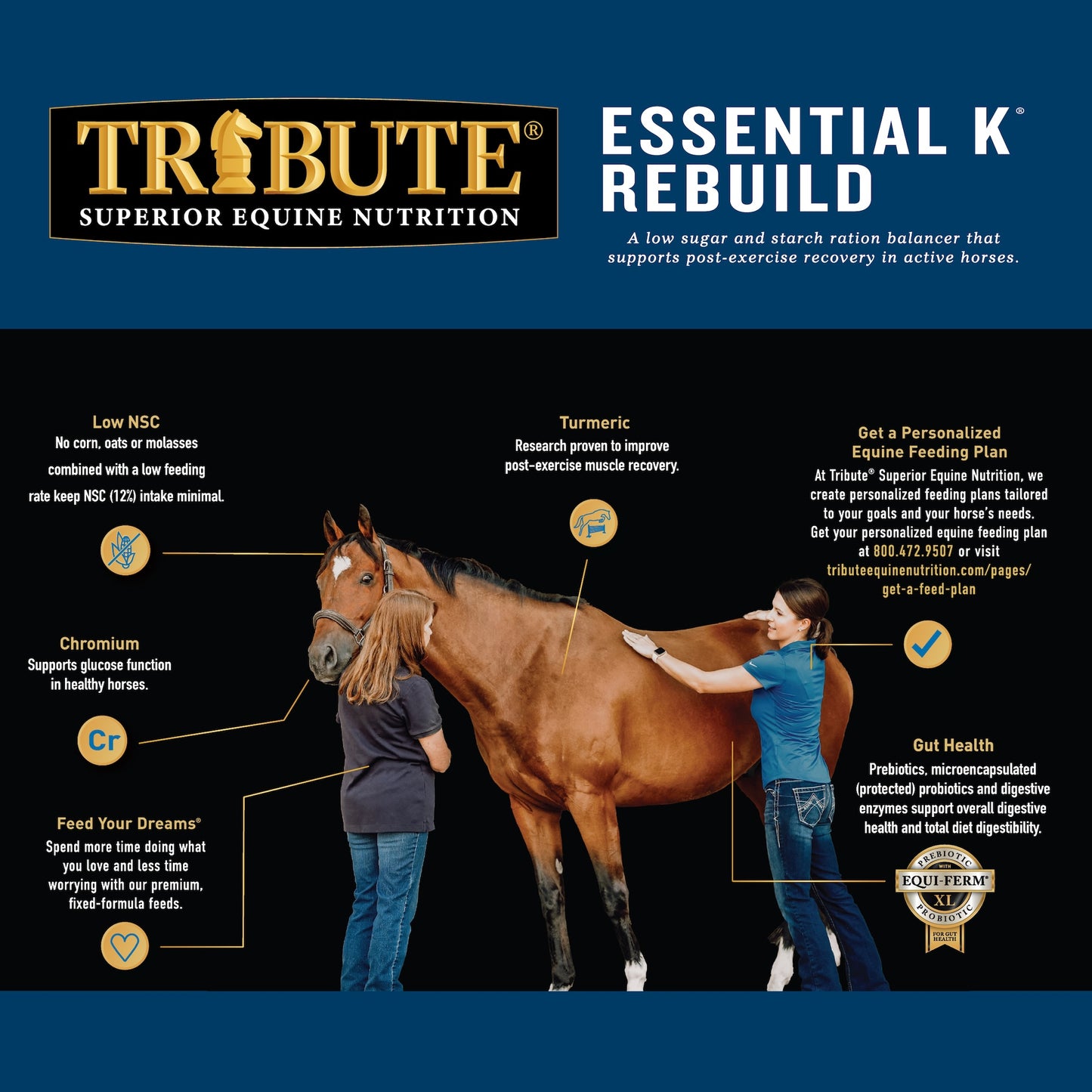 Essential K® Rebuild, Ration Balancer with Turmeric and Chromium