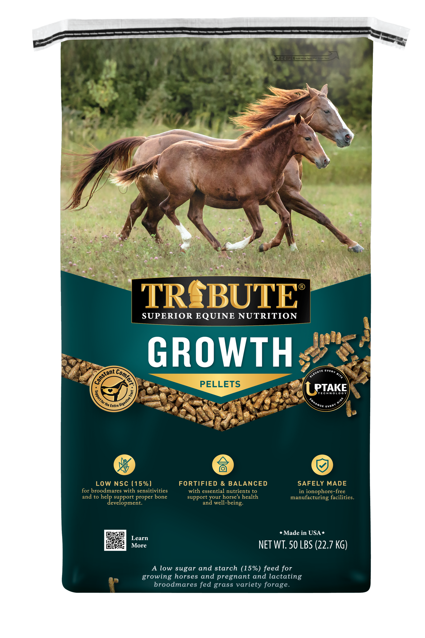 Growth Pellet, Low NSC Feed for Mares & Foals