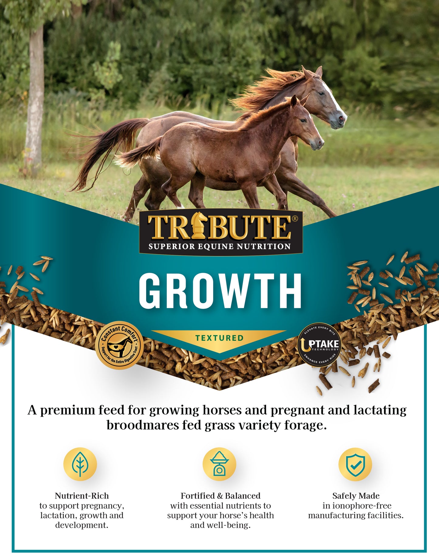 Growth Textured, Mare & Foal Feed