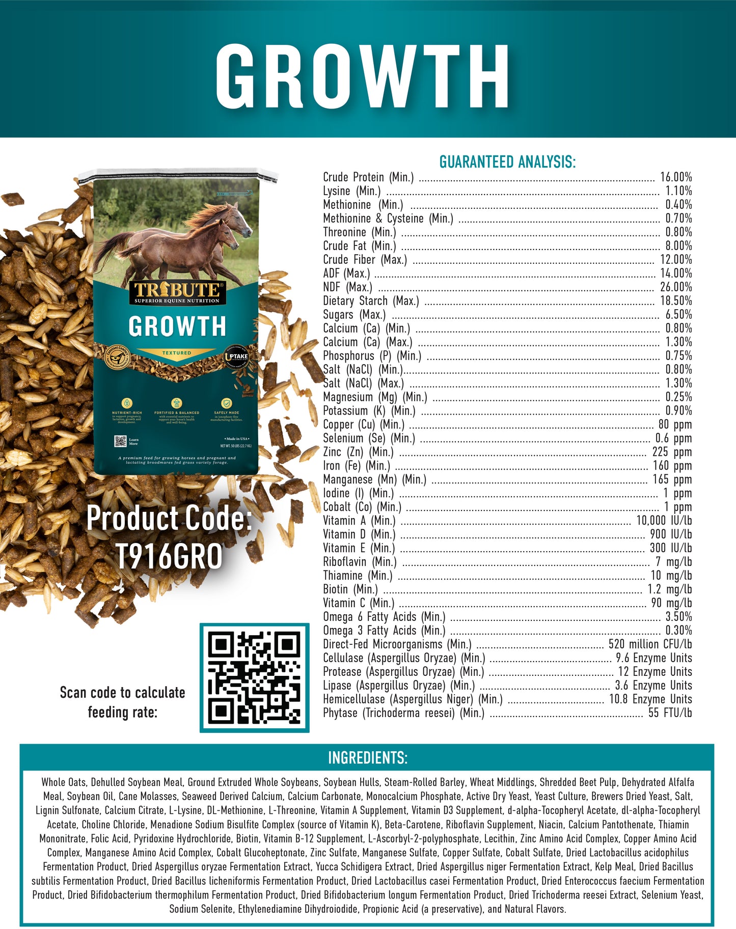 Growth Textured, Mare & Foal Feed