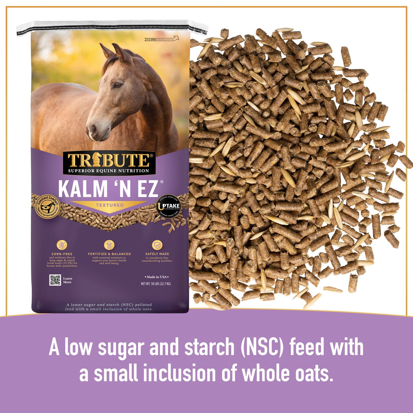 Kalm 'N EZ® Textured, Low NSC Feed