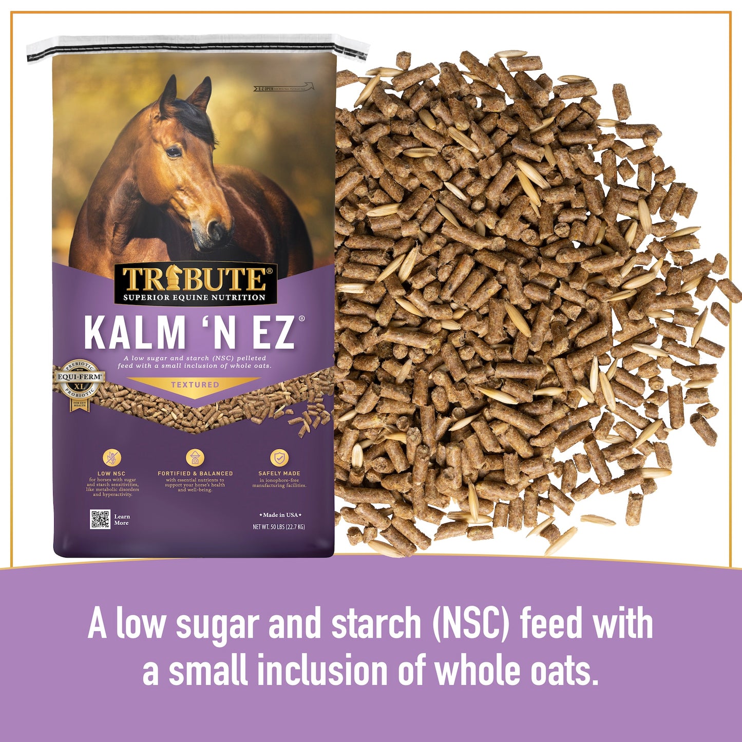 Kalm 'N EZ® Textured, Low NSC Feed