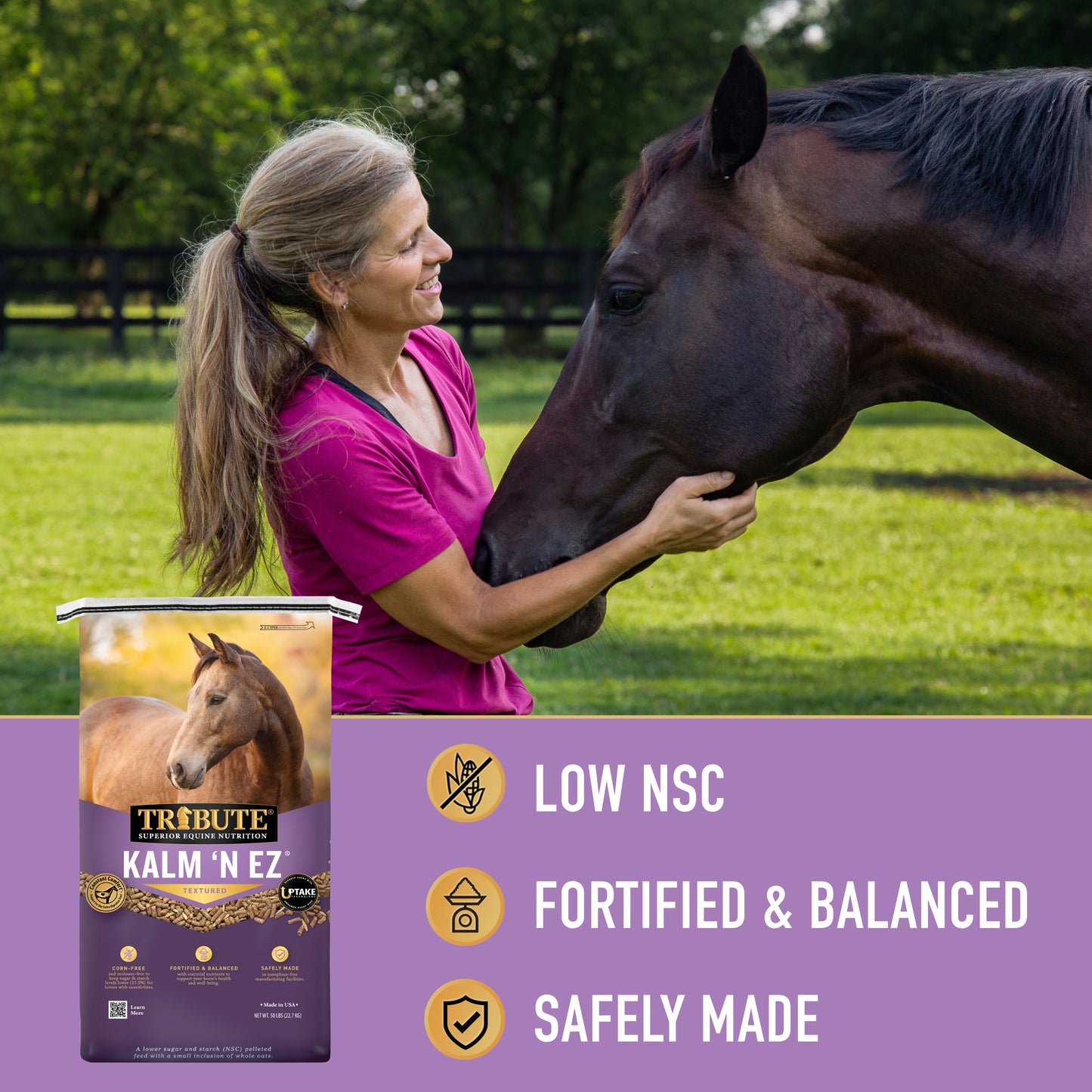 Kalm 'N EZ® Textured, Low NSC Feed