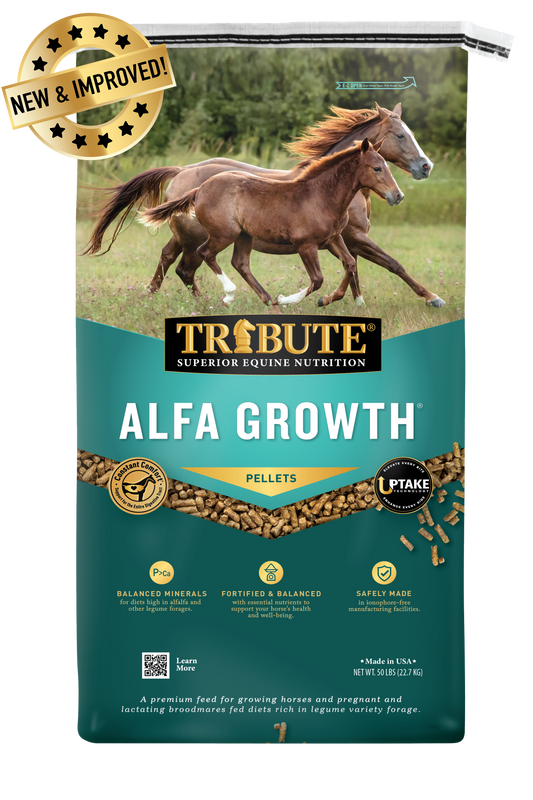 Alfa Growth®, Pelleted Feed for Mares & Foals on Alfalfa Diets