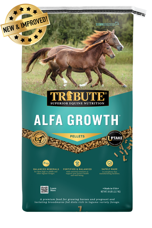 Alfa Growth®, Pelleted Feed for Mares & Foals on Alfalfa Diets