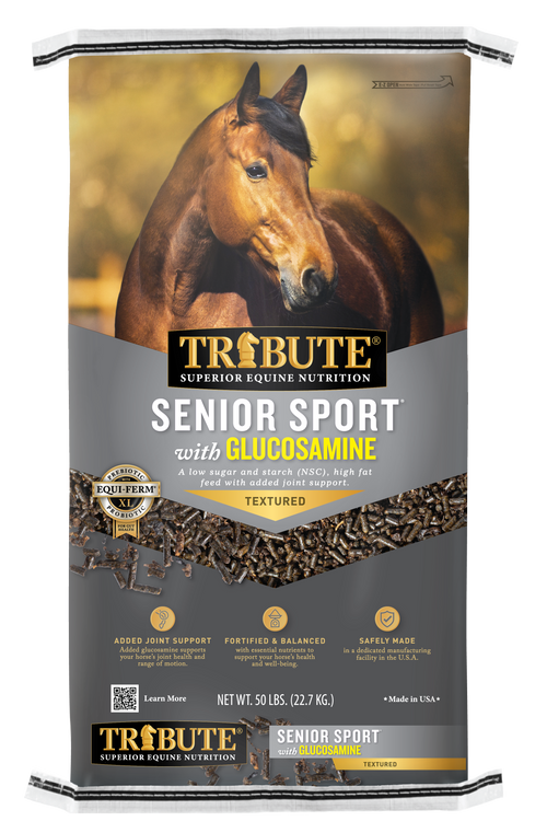 Senior Sport®, Textured, Low NSC, High Fat, High Fiber Feed – Tribute  Equine Nutrition