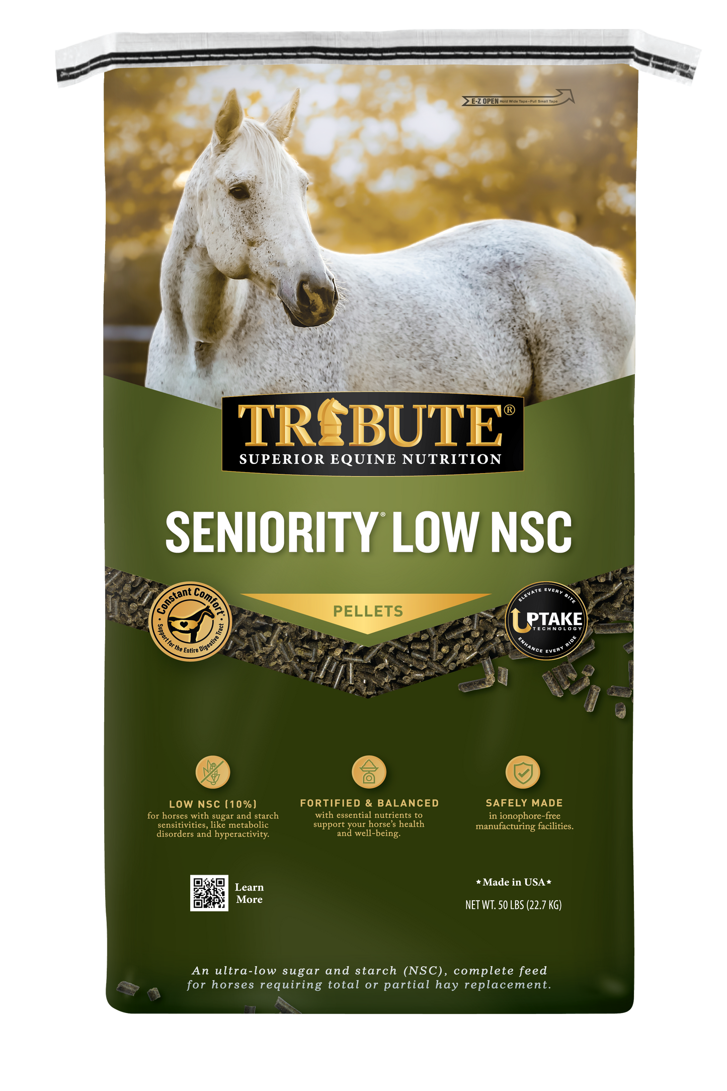 Seniority® Low NSC (10%), Horse Feed