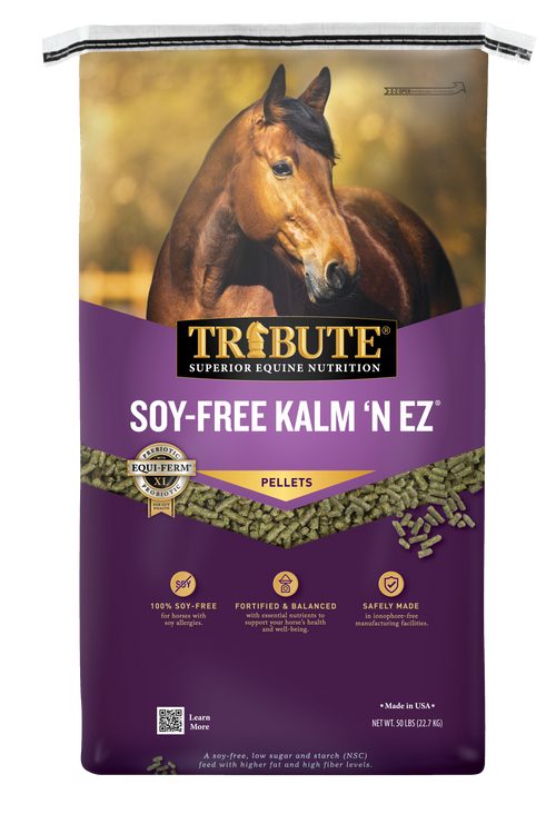 Soy-Free Kalm 'N EZ® Pellet, Low NSC Feed