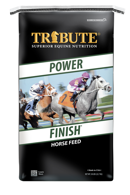 Power Finish®, Textured, Corn-Free Feed for Race Horses