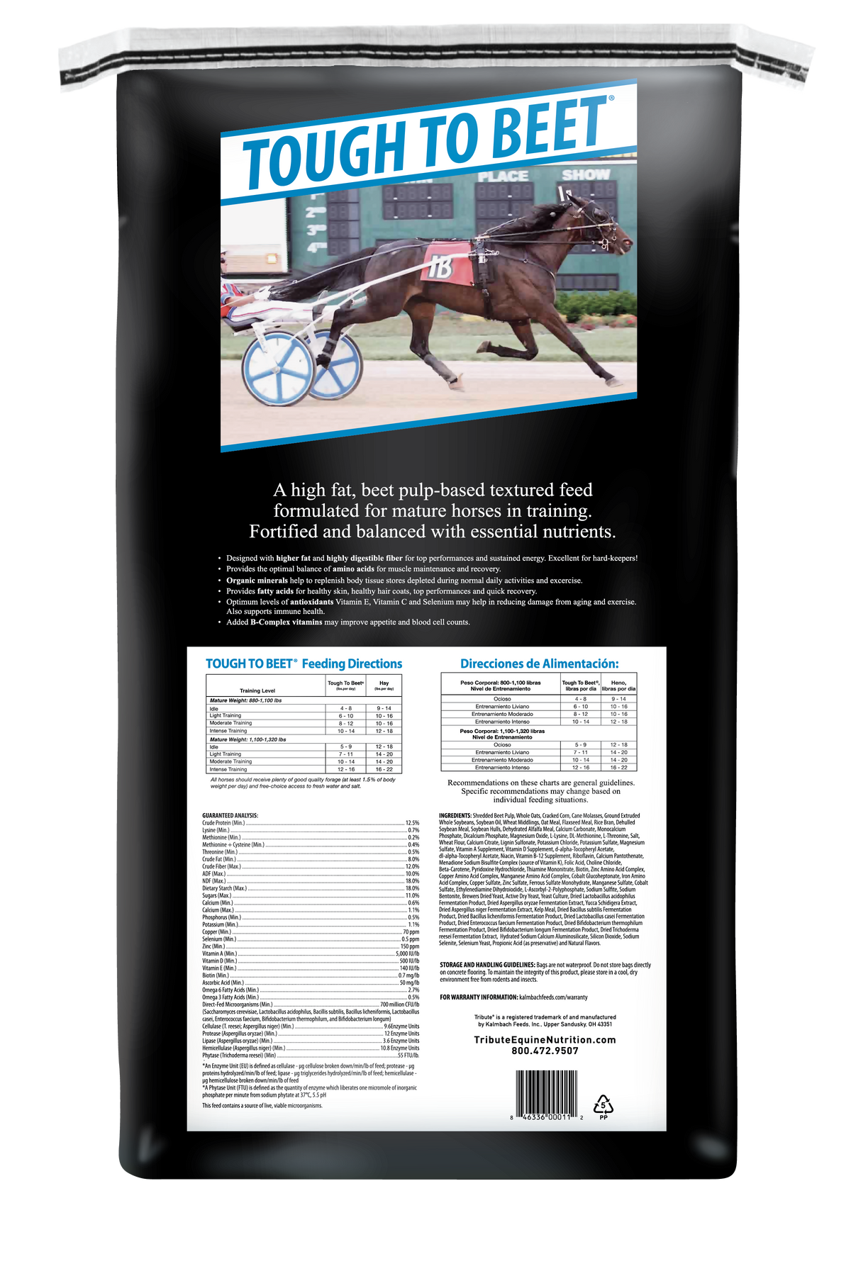 Tough To Beet® Horse Feed, Textured Feed for Race Horses