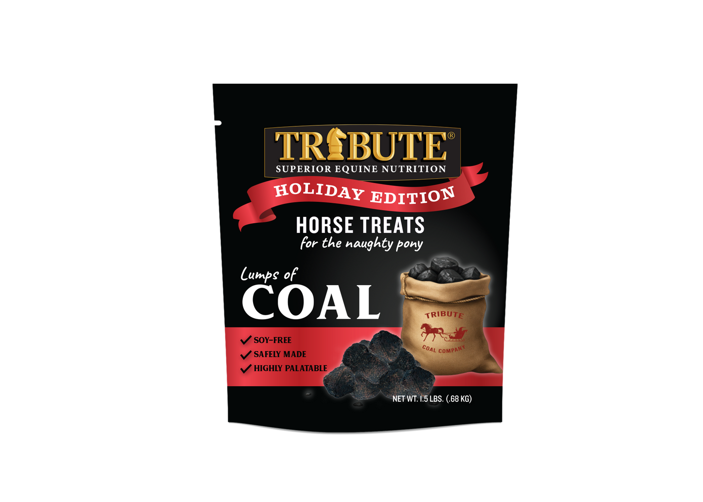 Lumps of Coal Horse Treats