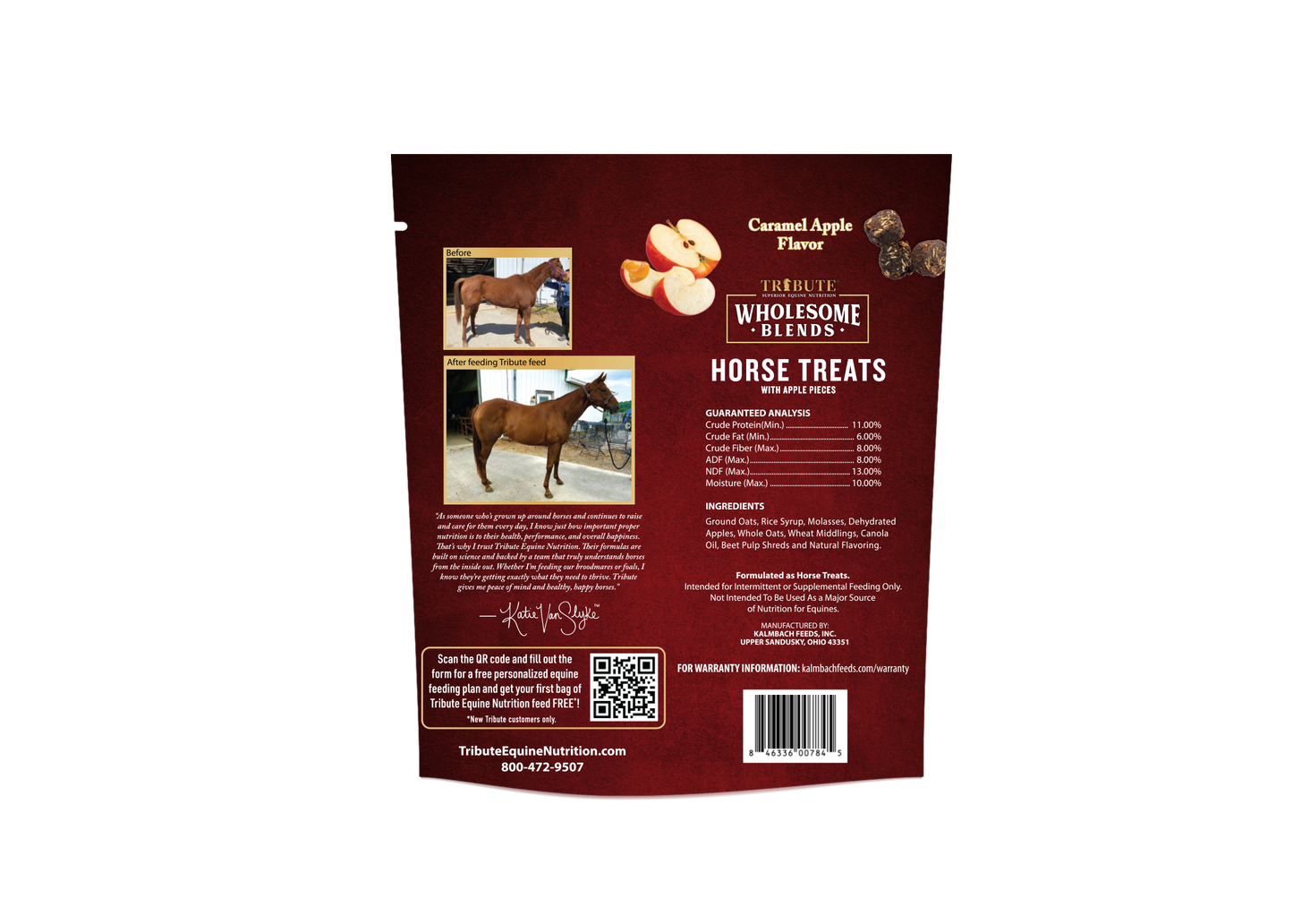 Katie Van Slyke Wholesome Blends® Horse Treats
