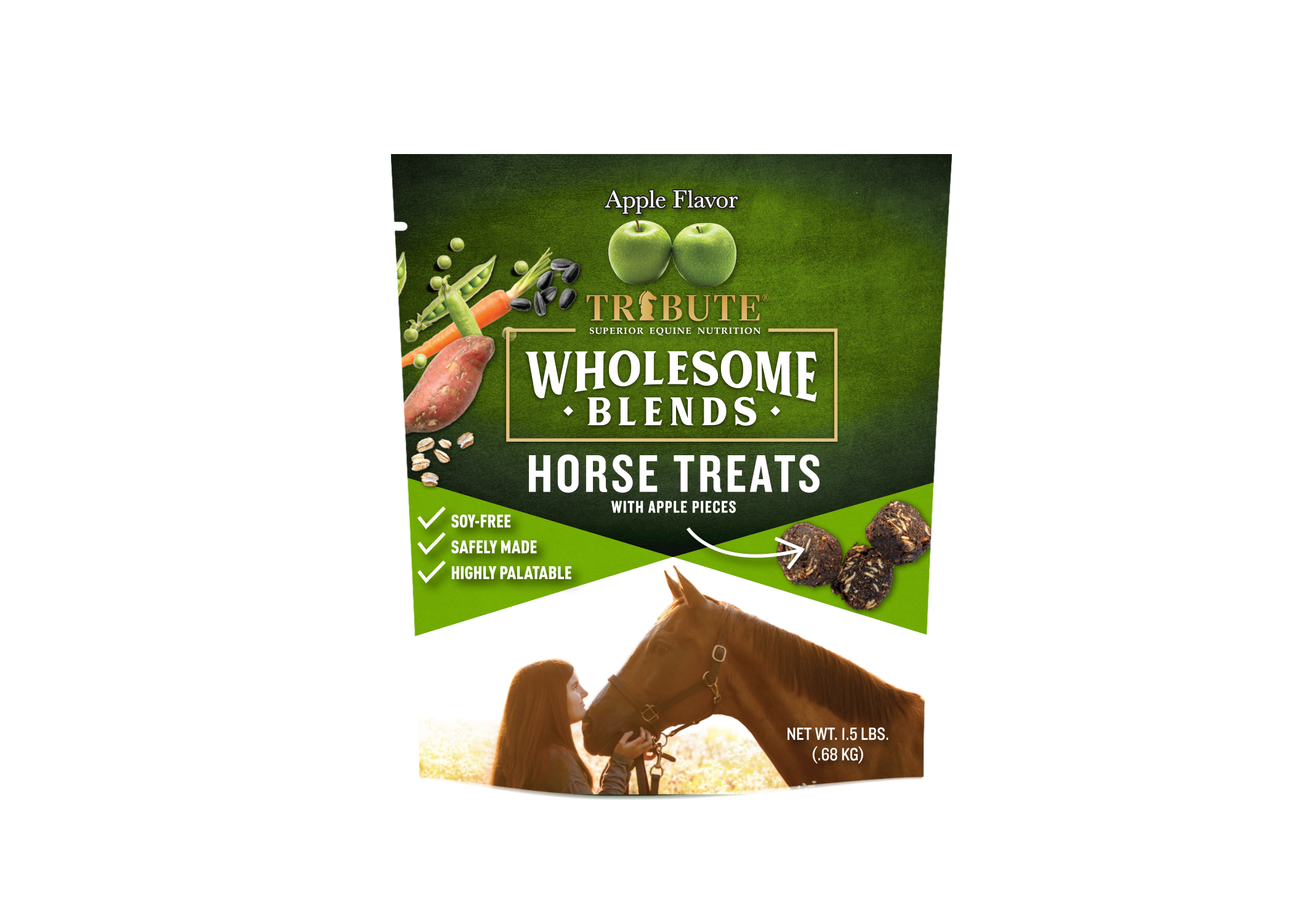 Apple Wholesome Blends Horse Treats