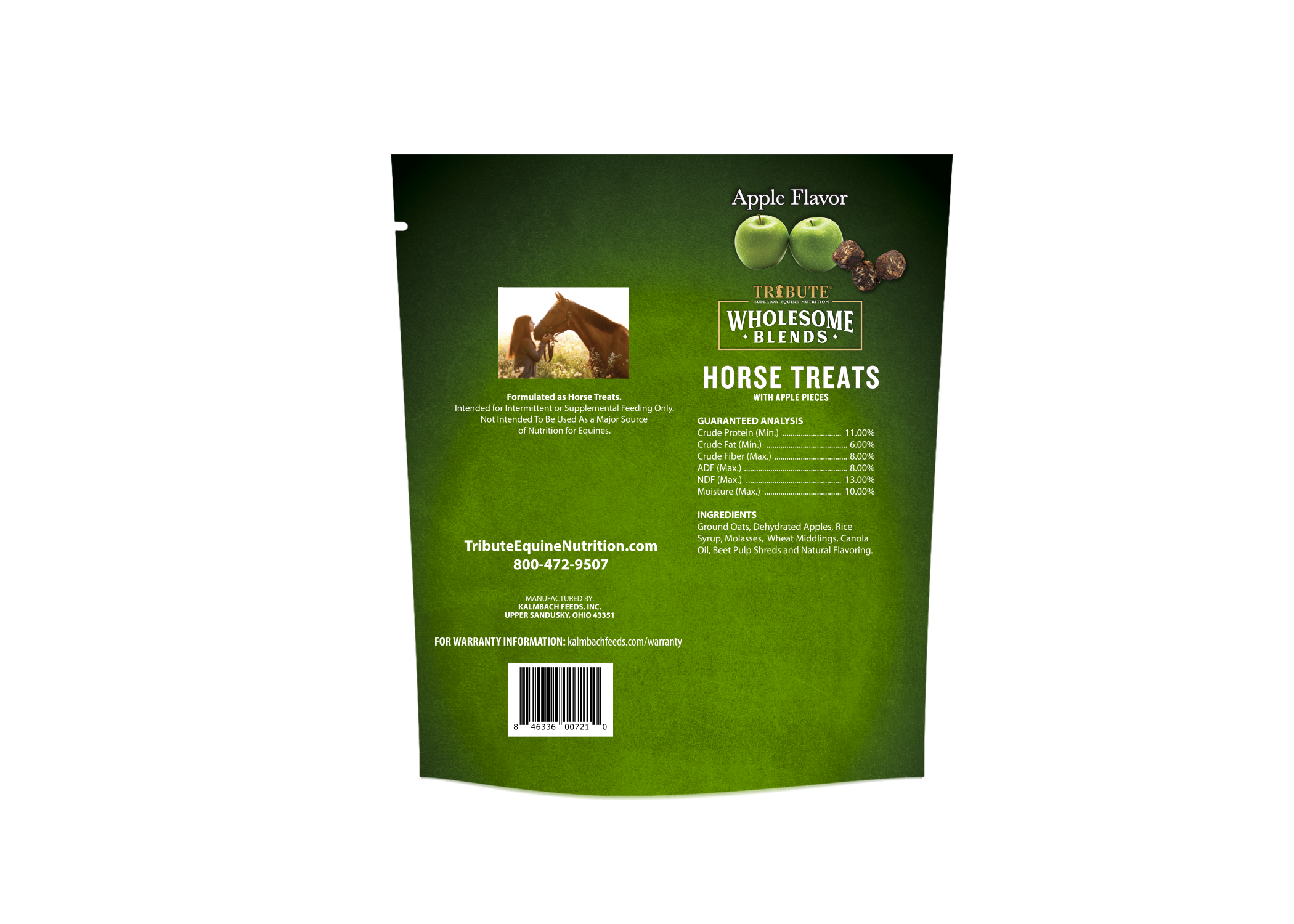 Apple Wholesome Blends Horse Treats - Thumbnail 5