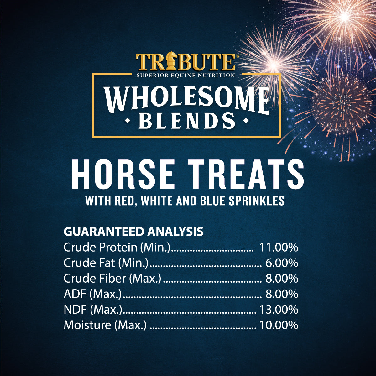 Patriotic Sprinkle Wholesome Blends® Horse Treats