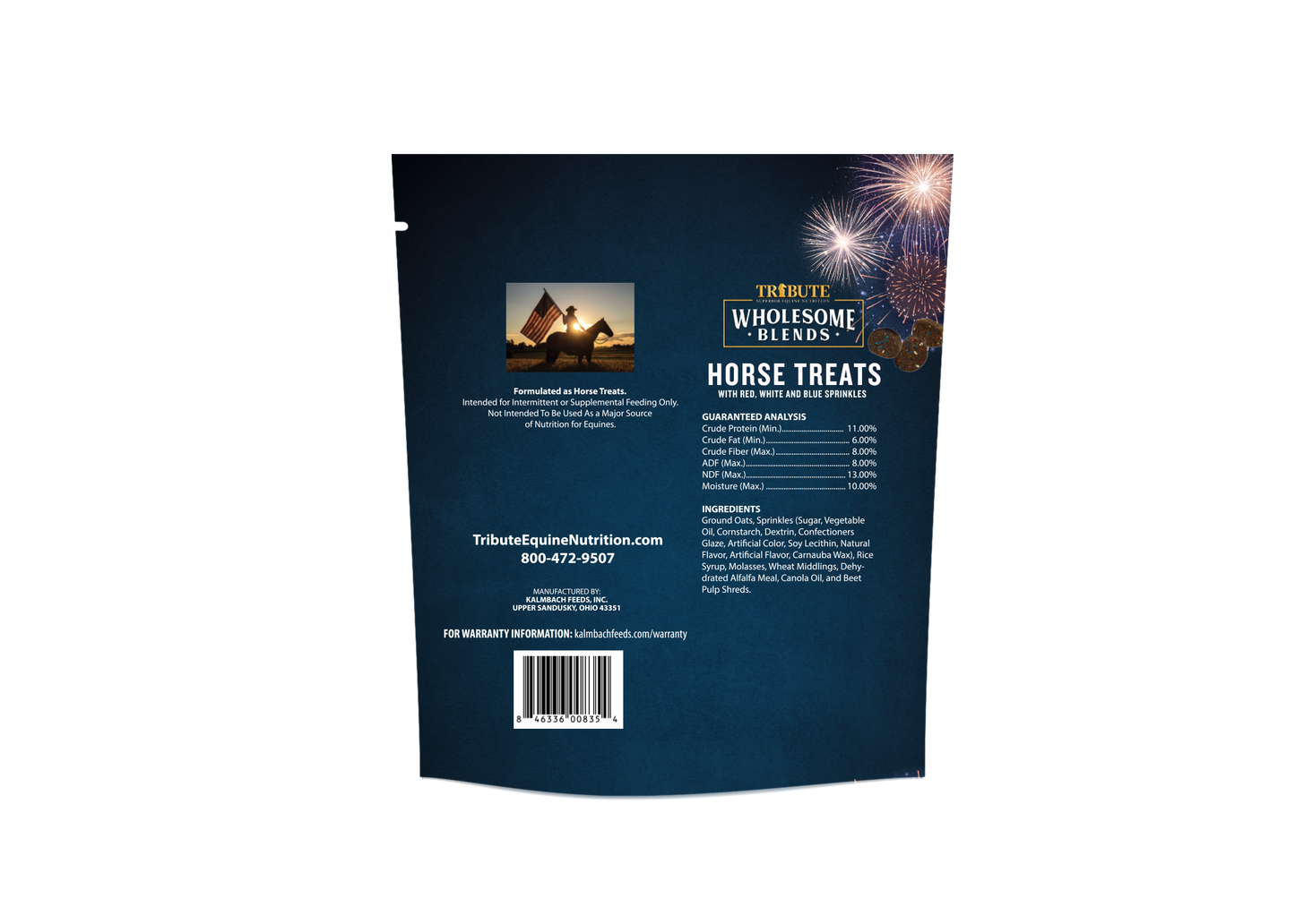 Patriotic Sprinkle Wholesome Blends® Horse Treats