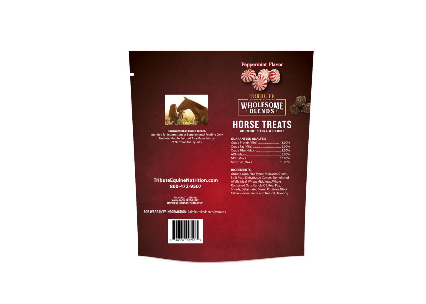 Peppermint Wholesome Blends® Horse Treats