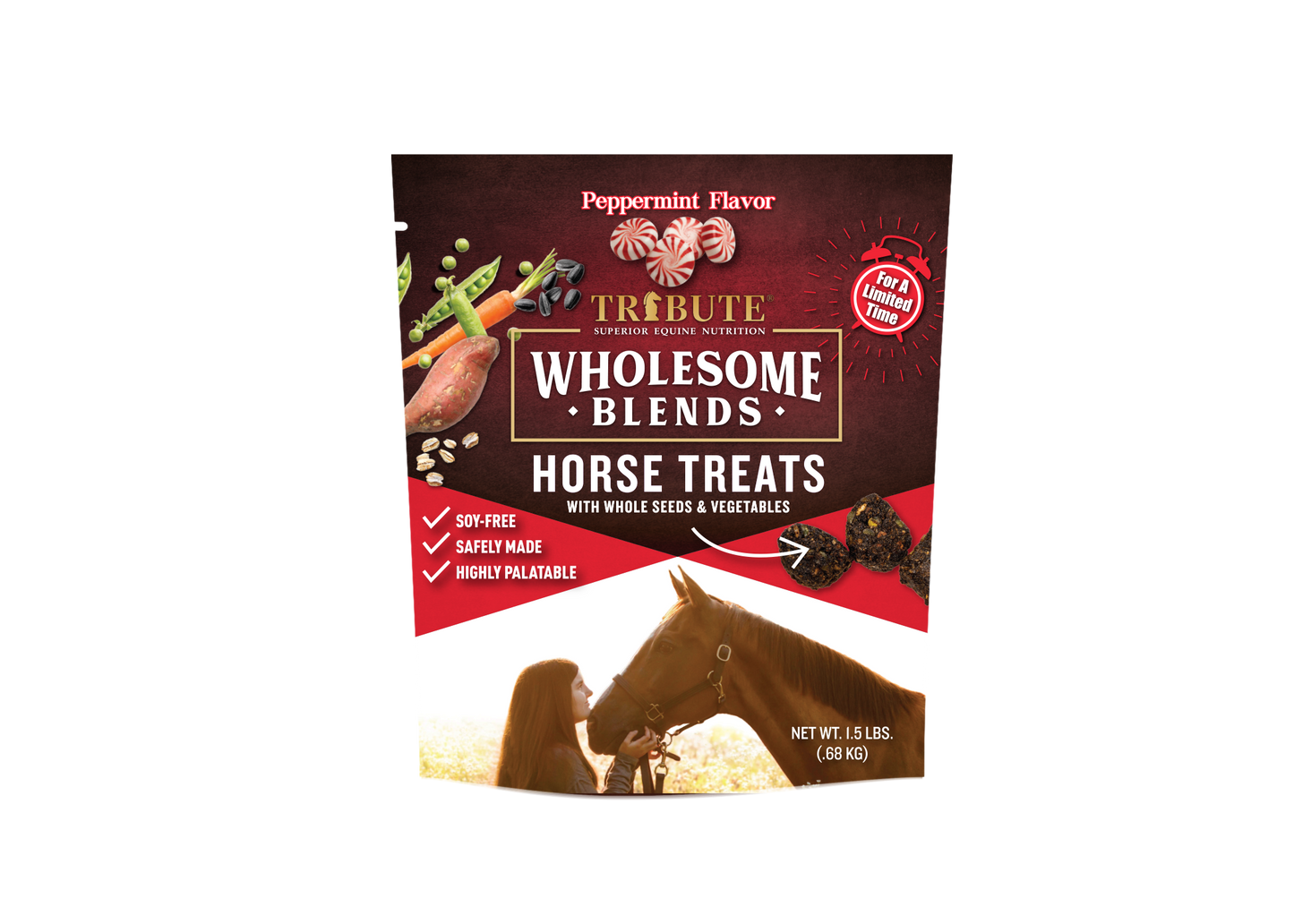 Peppermint Wholesome Blends® Horse Treats