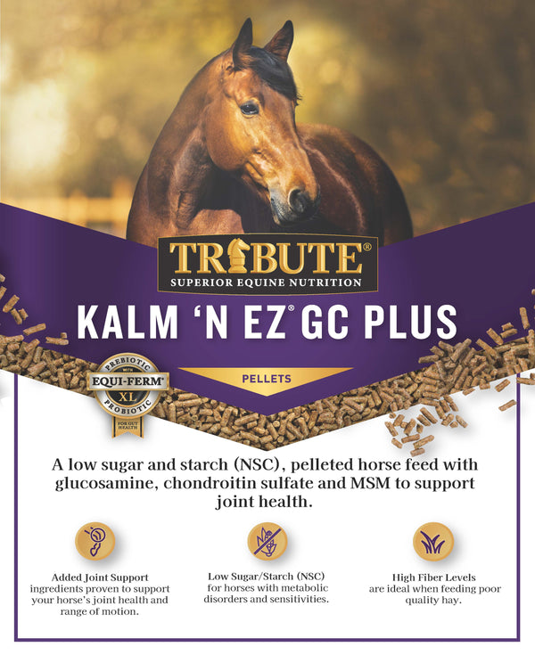 Kalm 'N EZ® GC Plus Horse Feed with Joint Support Tribute Equine
