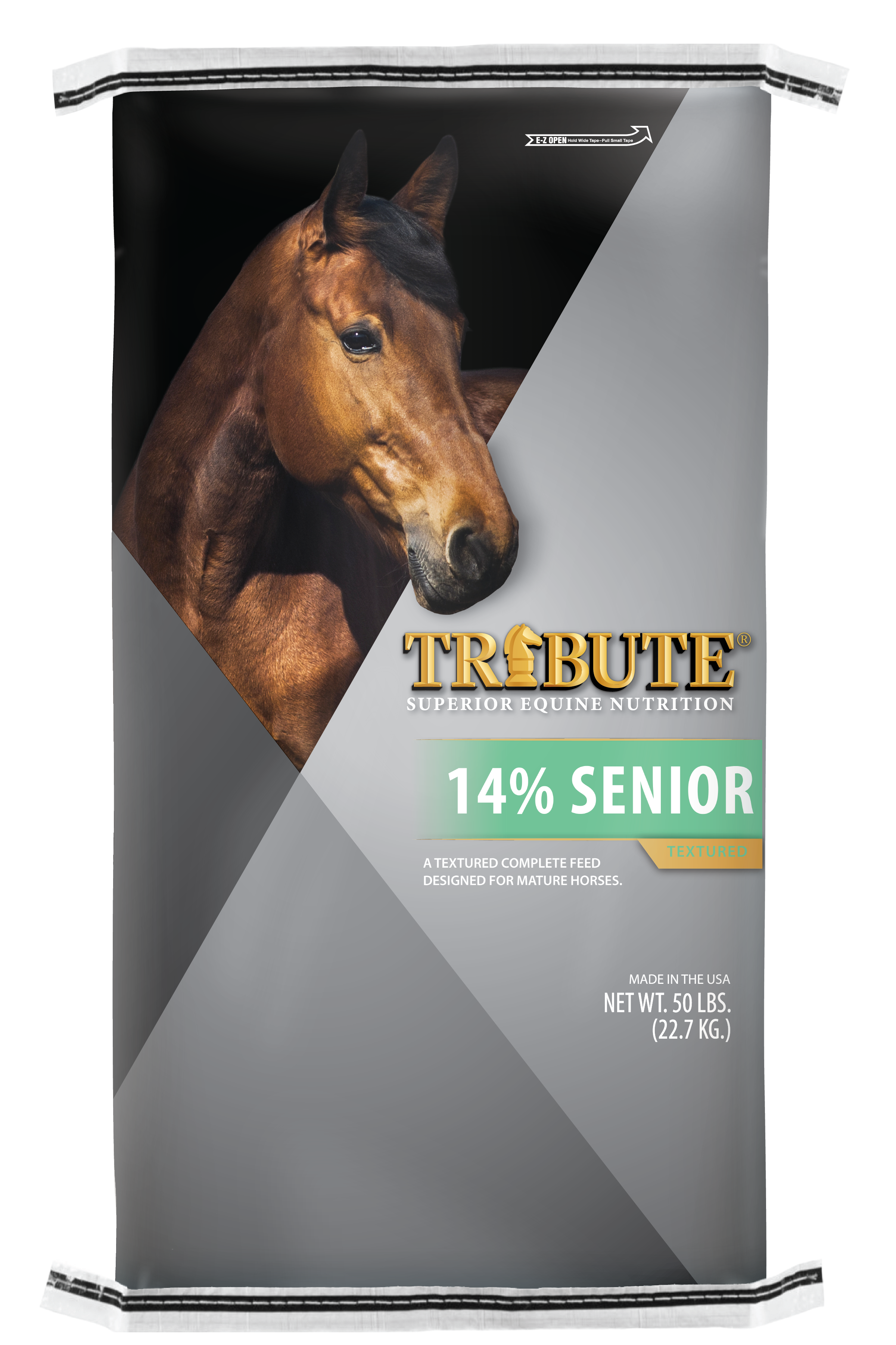 14% Senior Textured (Canada), Hay Replacement Feed