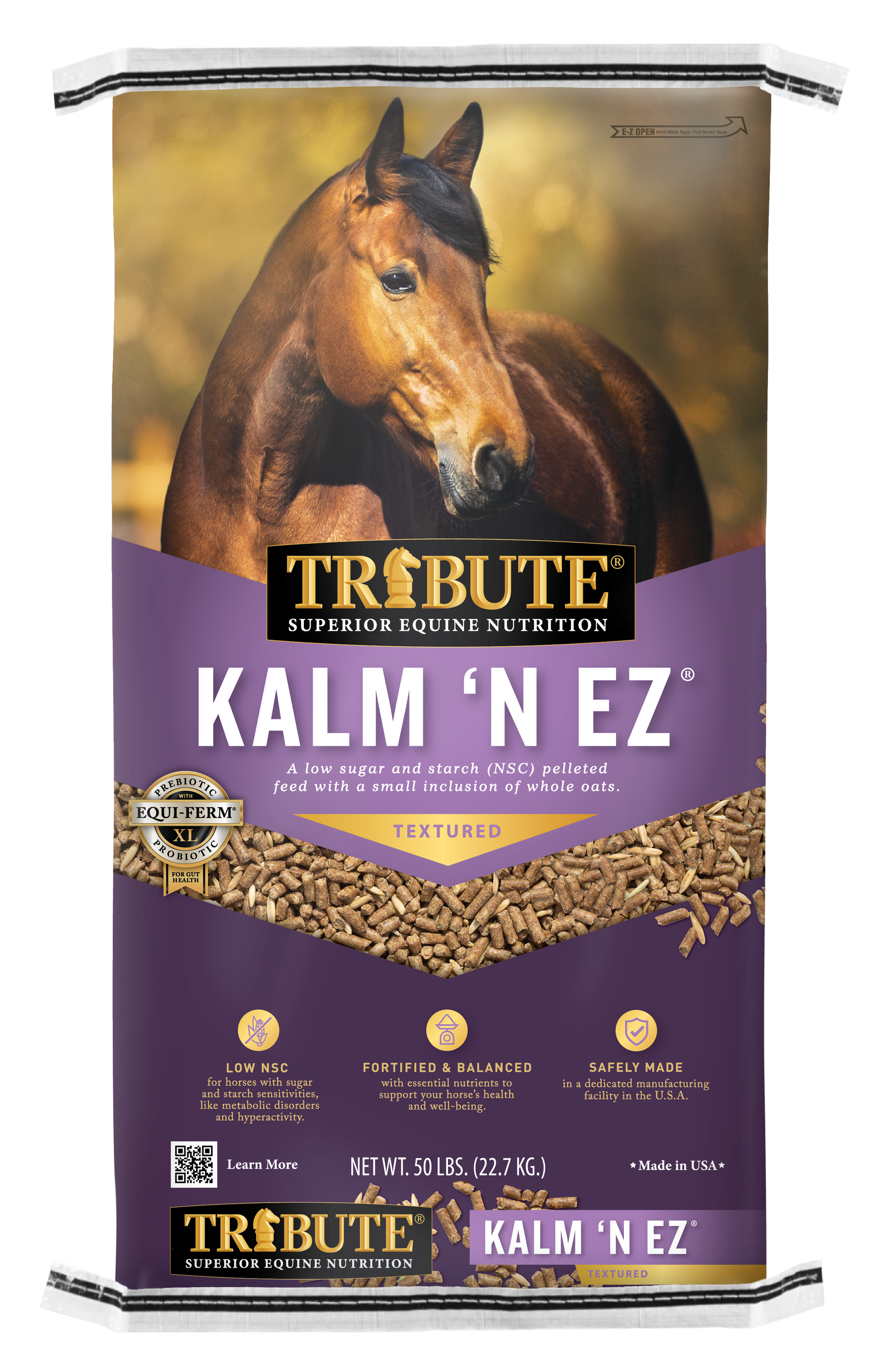 Kalm ‘N EZ® Textured Horse Feed
