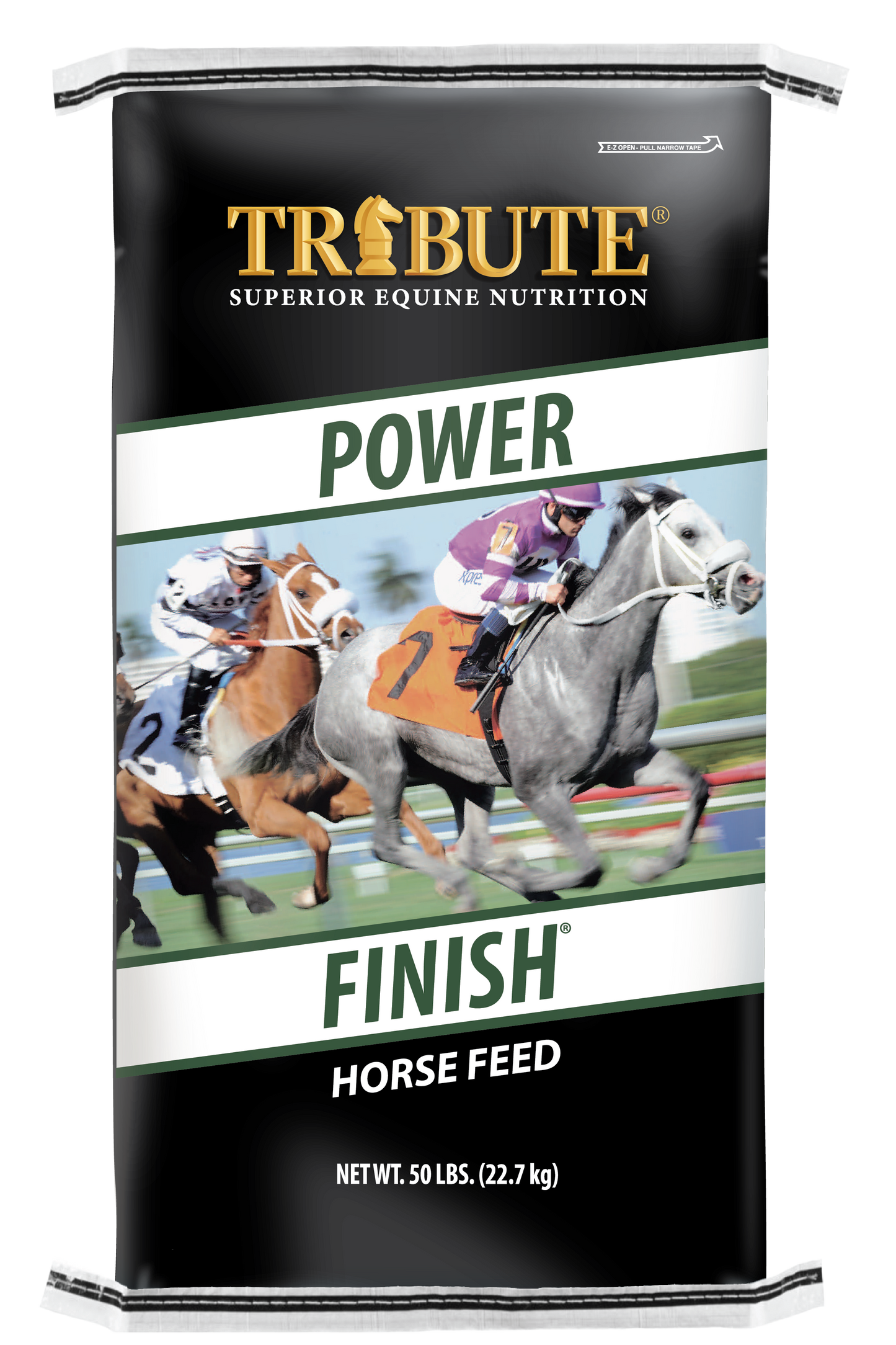Power Finish®, Textured, Corn-Free Feed for Race Horses