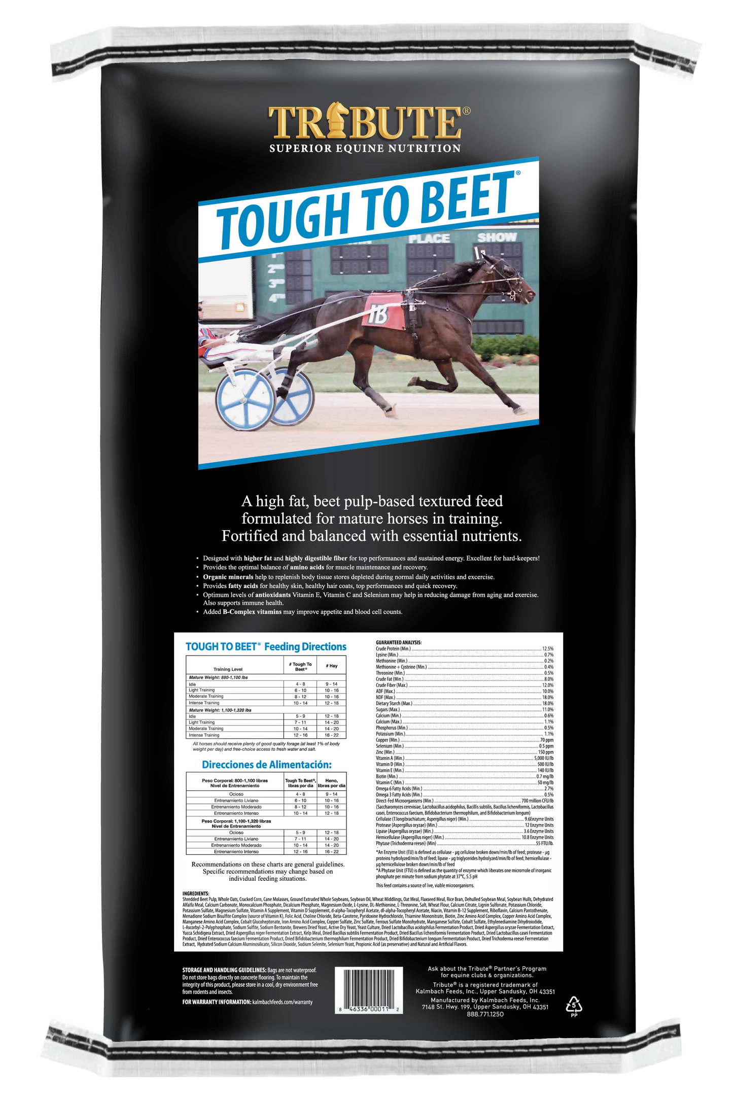 Tough To Beet® Horse Feed, Textured Feed for Race Horses