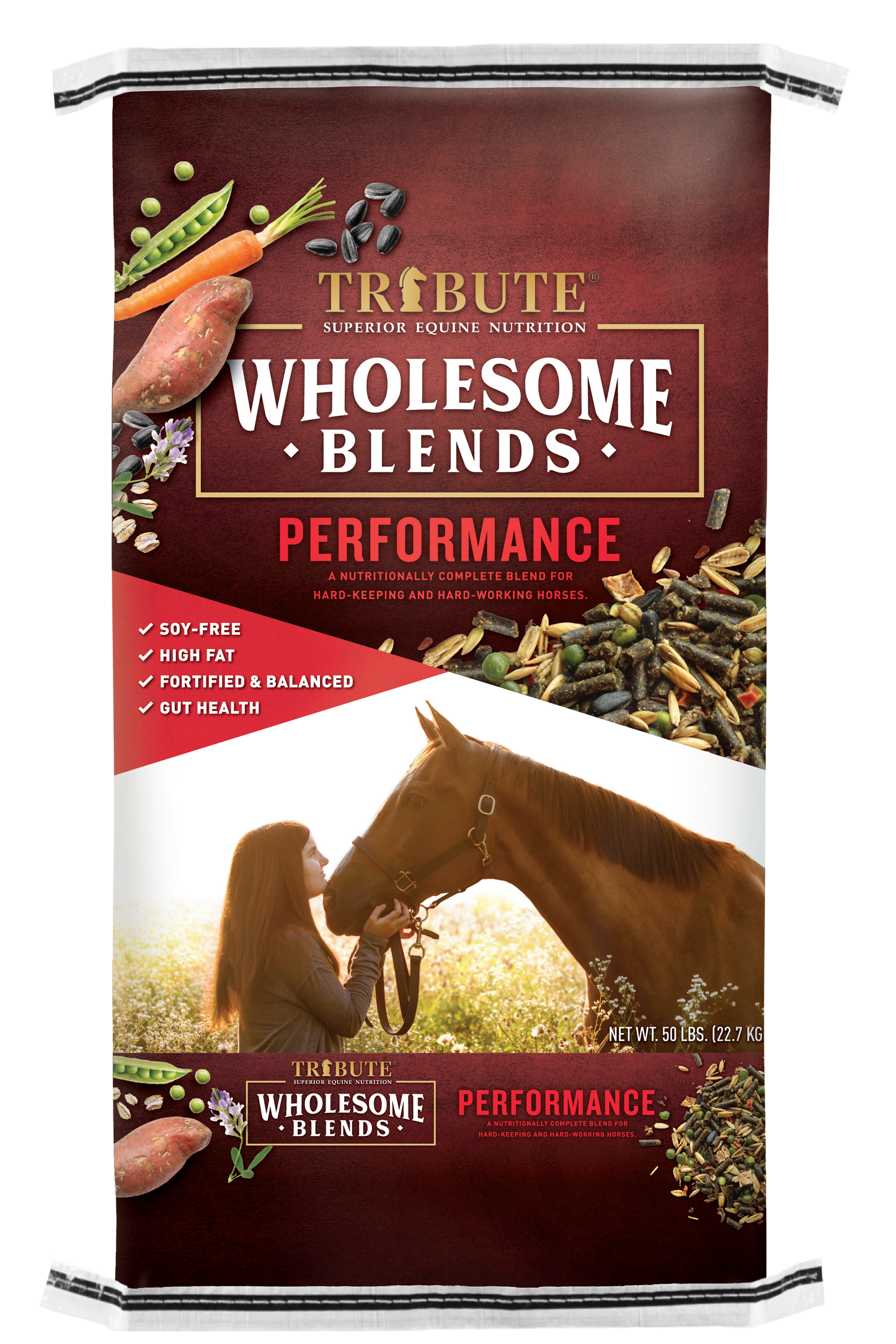Wholesome Blends® Performance, Soy-Free, Textured, High Fat Feed